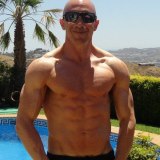 Bodybuilder Toby Hines